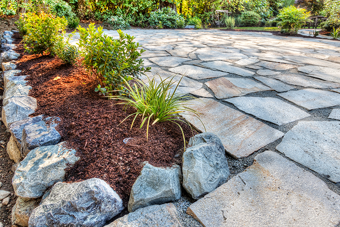 Patio stones for walkway